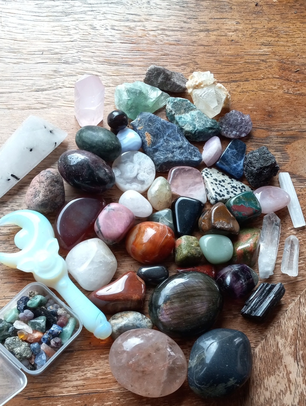 Assorted Gemstone and Crystal Collection